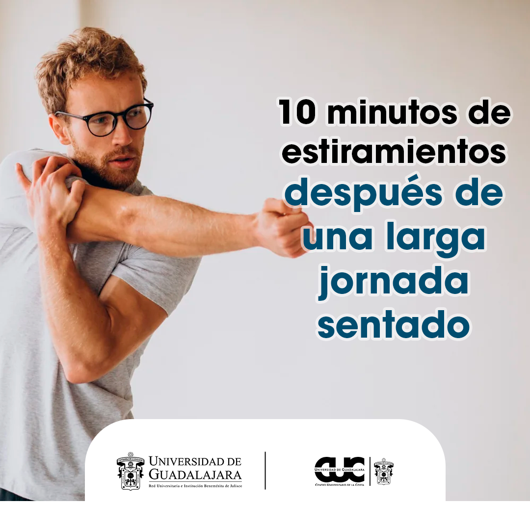estiramiento jornada sentado