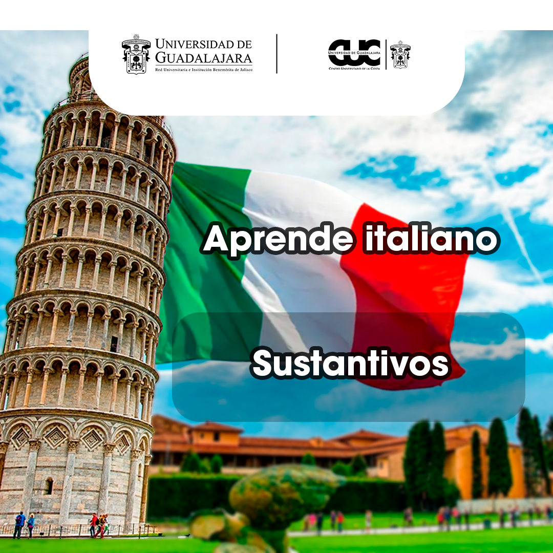 sustantivos italiano