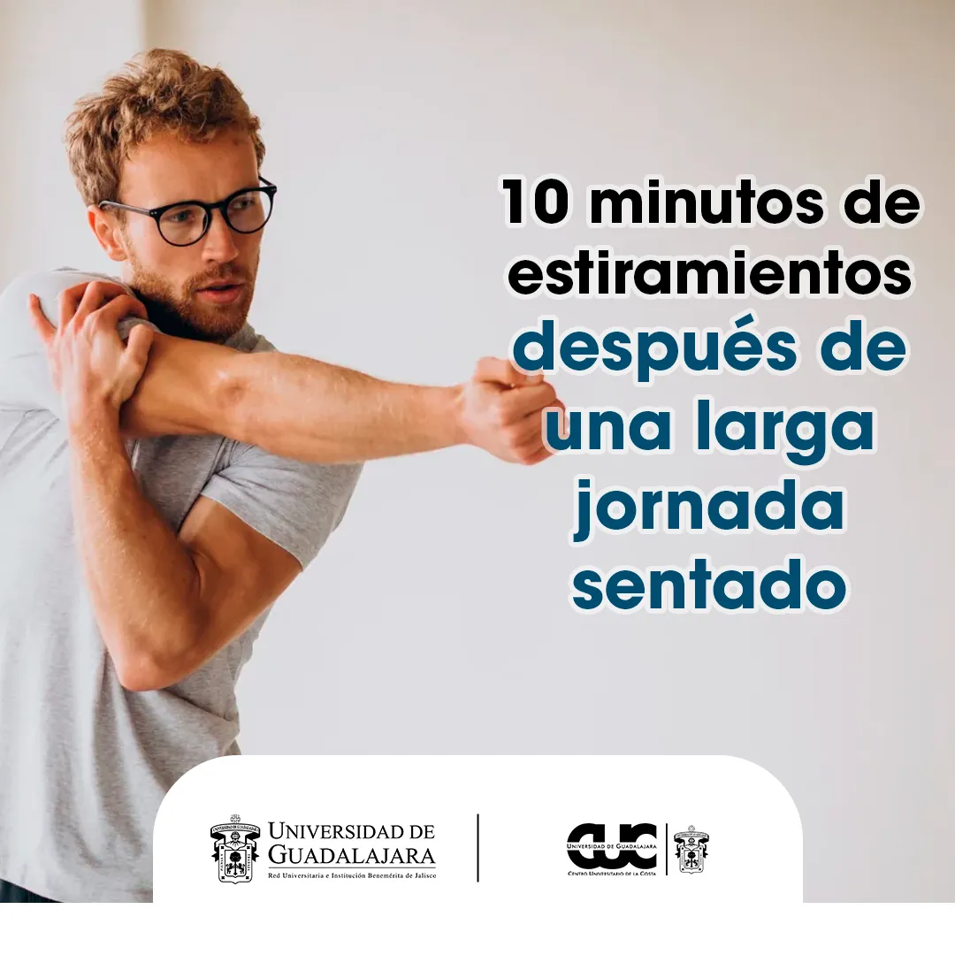 estiramiento jornada sentado